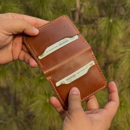 Pure Leather (Vertical Leather Card Holder)