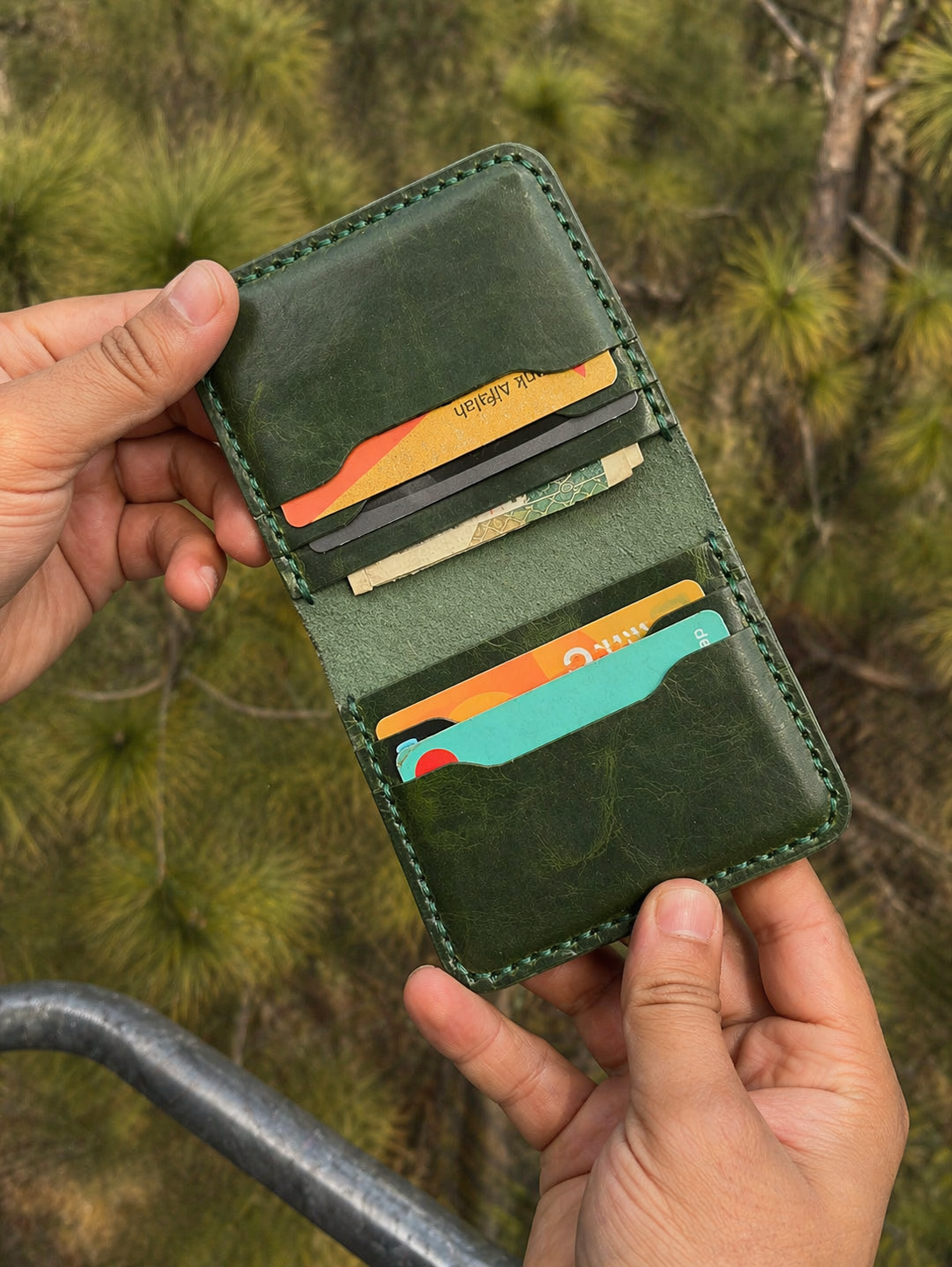 Pure Leather (Vertical Leather Card Holder)