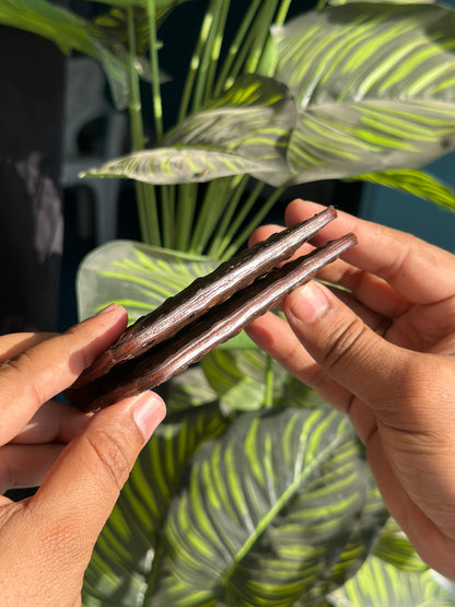 Pure Ostrich Leather (Vertical Cards Holder)