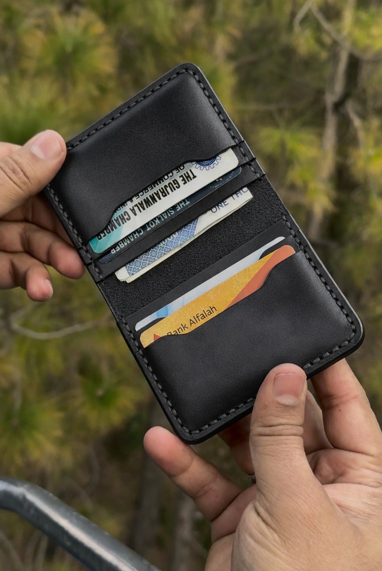 Pure Leather (Vertical Leather Card Holder)