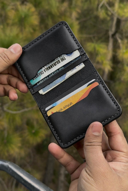 Pure Leather (Vertical Leather Card Holder)