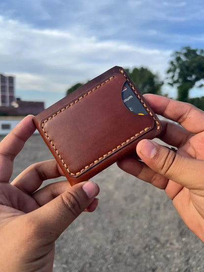 Magnetic ARC Pure Leather Wallet