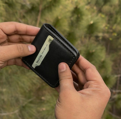 Pure Leather (Vertical Leather Card Holder)