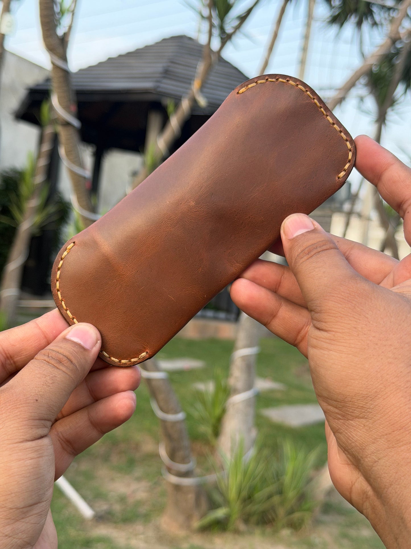 GOAT Leather Sunglasses Cover/Pouch
