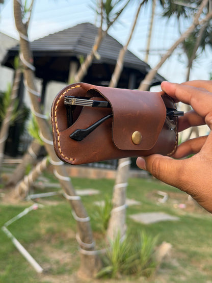 GOAT Leather Sunglasses Cover/Pouch
