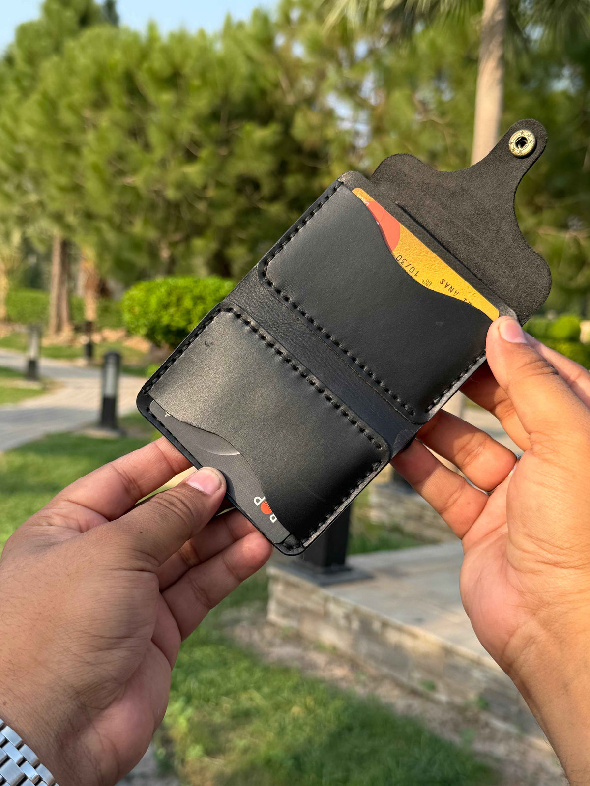 Snap GOAT - Leather Wallet