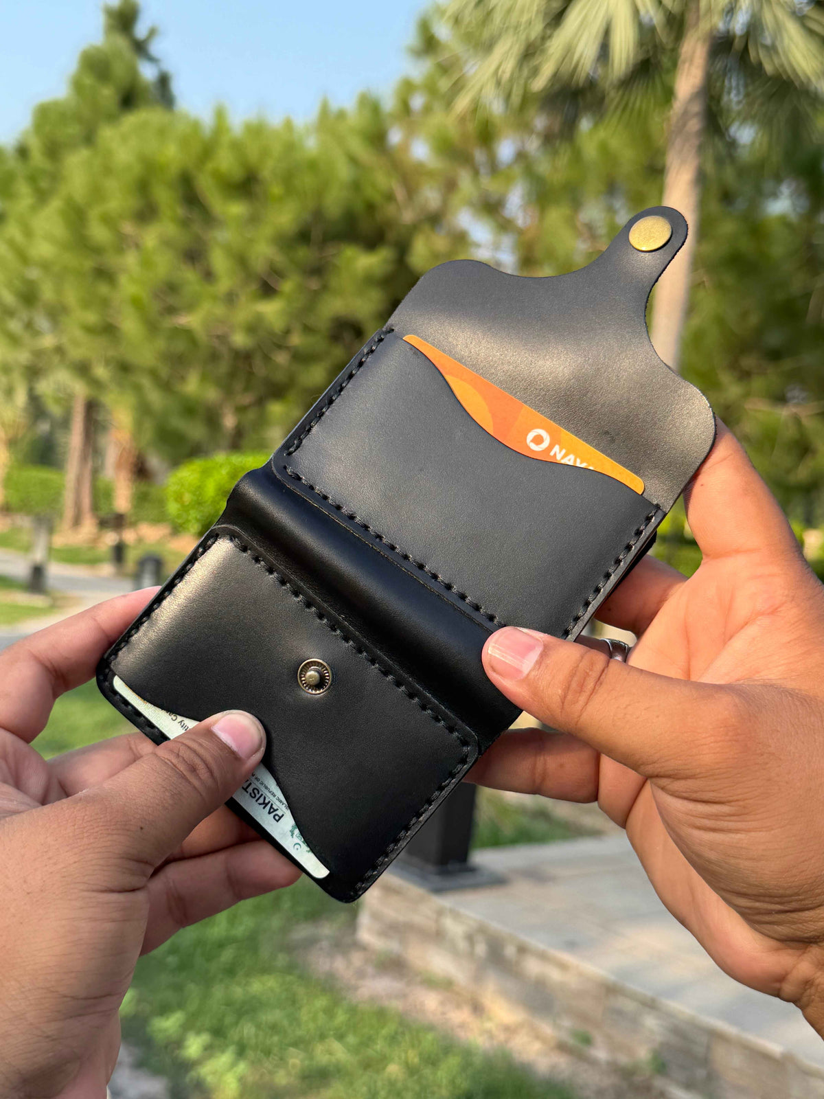 Snap GOAT - Leather Wallet
