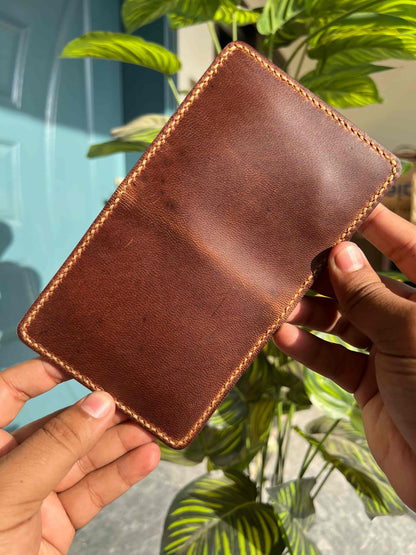 ARABIC ROVER GOAT LEATHER - Vertical Card Holder