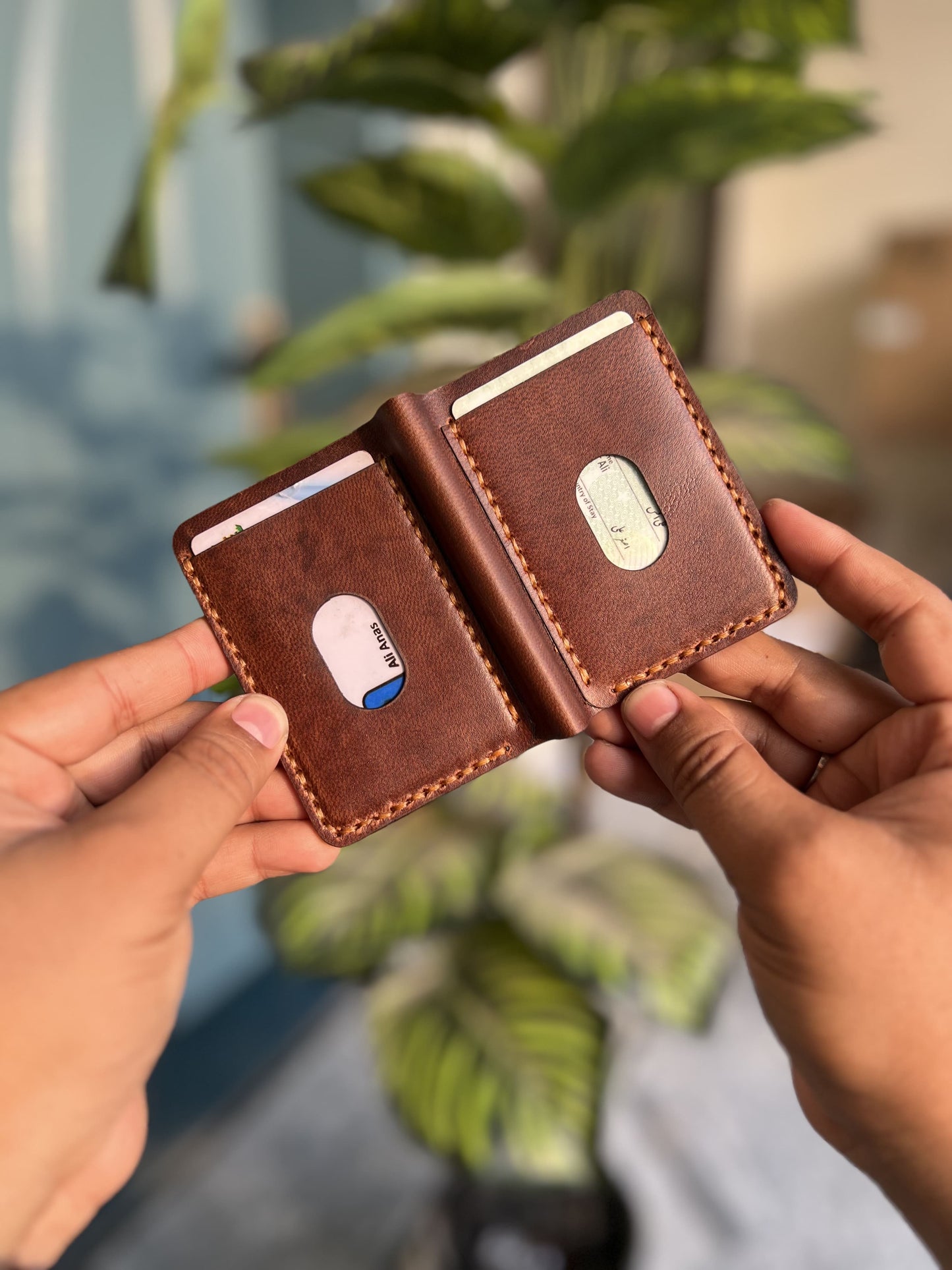 Crimson GOAT (Vertical Wallet)