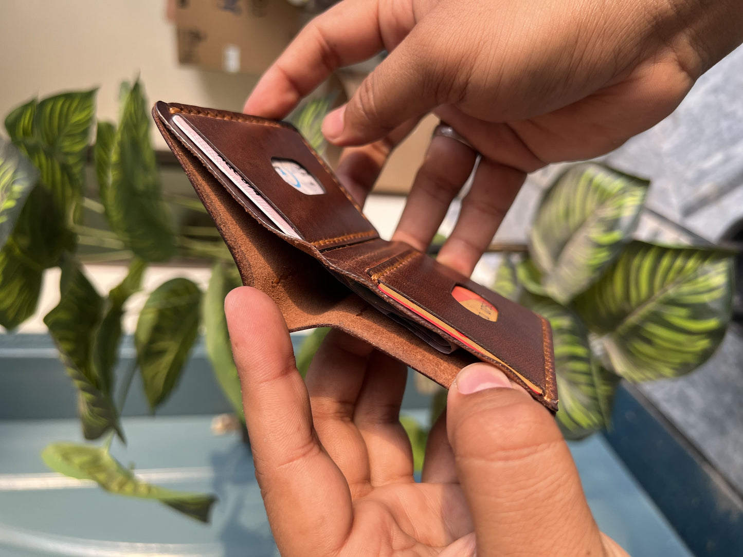 Crimson GOAT (Vertical Wallet)