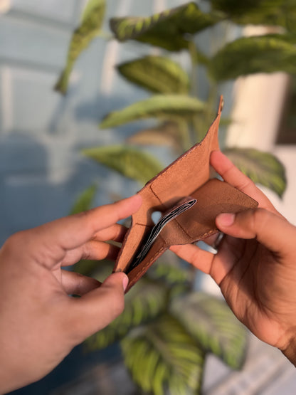 SnapVault GOAT - Leather Wallet