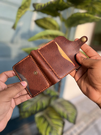 SnapVault GOAT - Leather Wallet