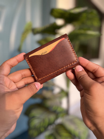 SnapVault GOAT - Leather Wallet