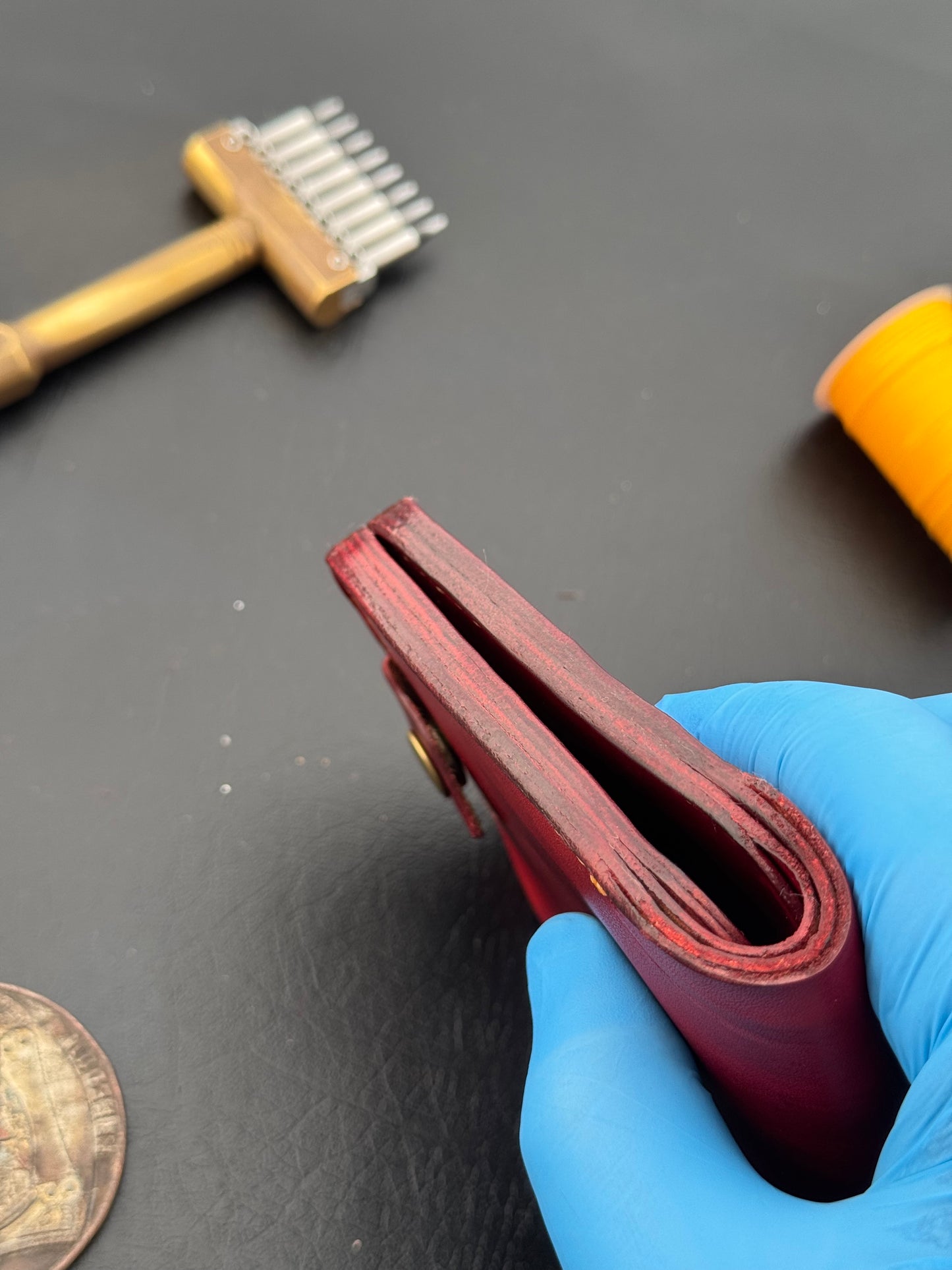 BiFold Red Cow VegTan