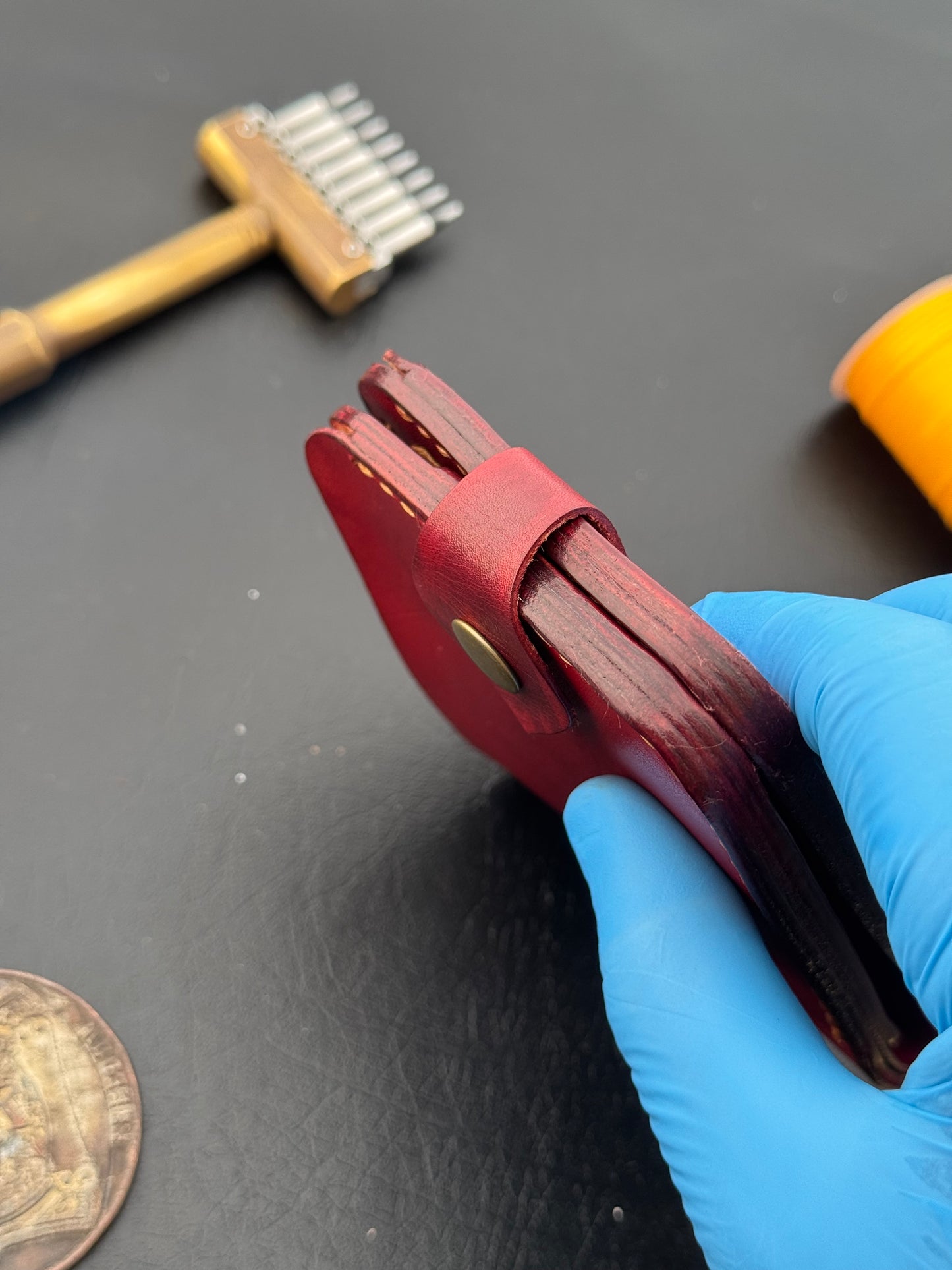 BiFold Red Cow VegTan