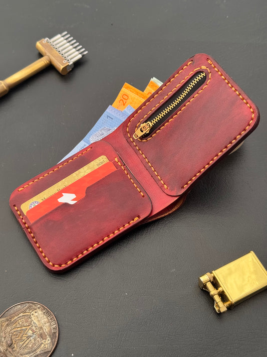 BiFold Red Cow VegTan