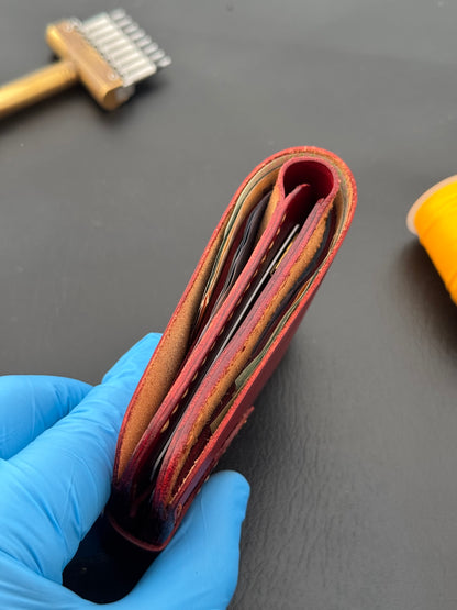 BiFold Red Cow VegTan