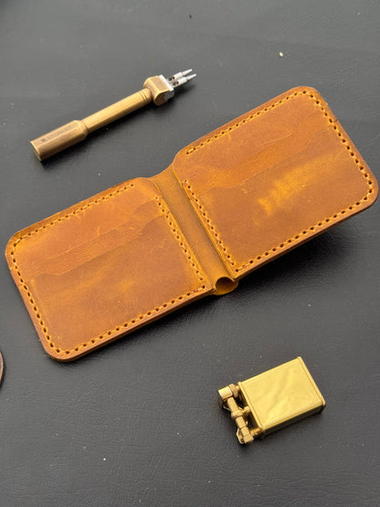 BiFold Pullup Leather Wallet