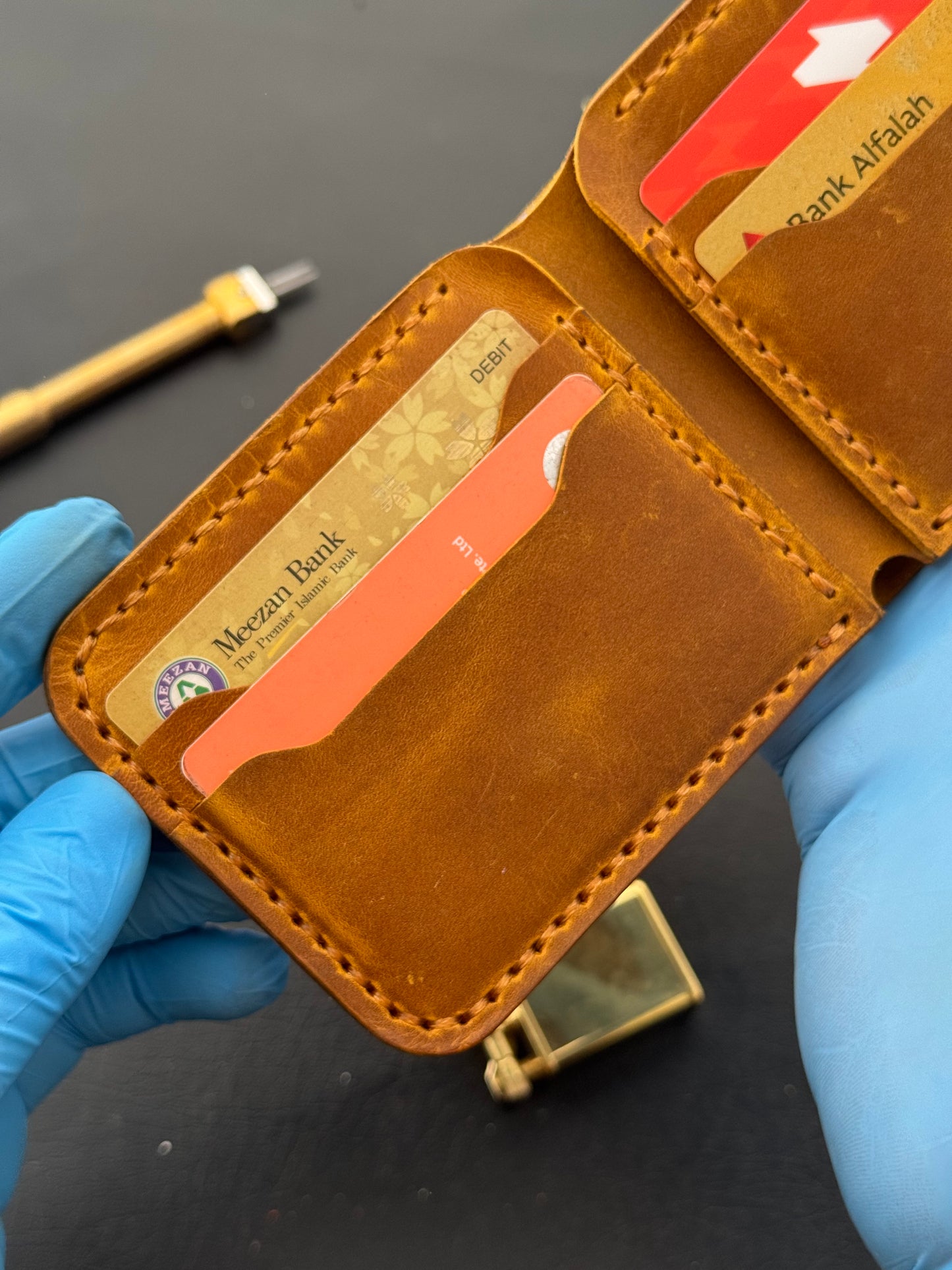 BiFold Pullup Leather Wallet