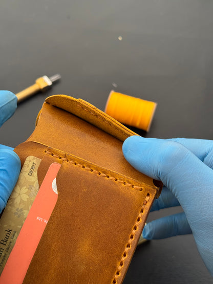 BiFold Pullup Leather Wallet