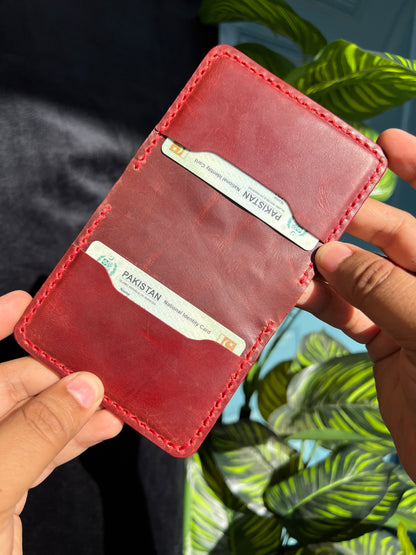 Pure Leather (Vertical Leather Card Holder)