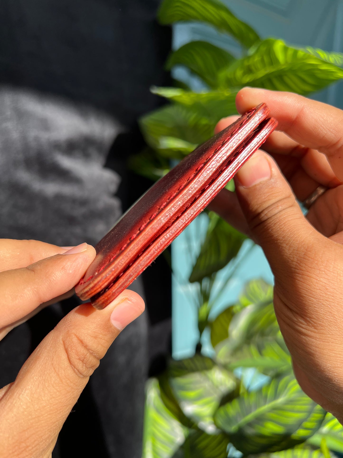 Pure Leather (Vertical Leather Card Holder)