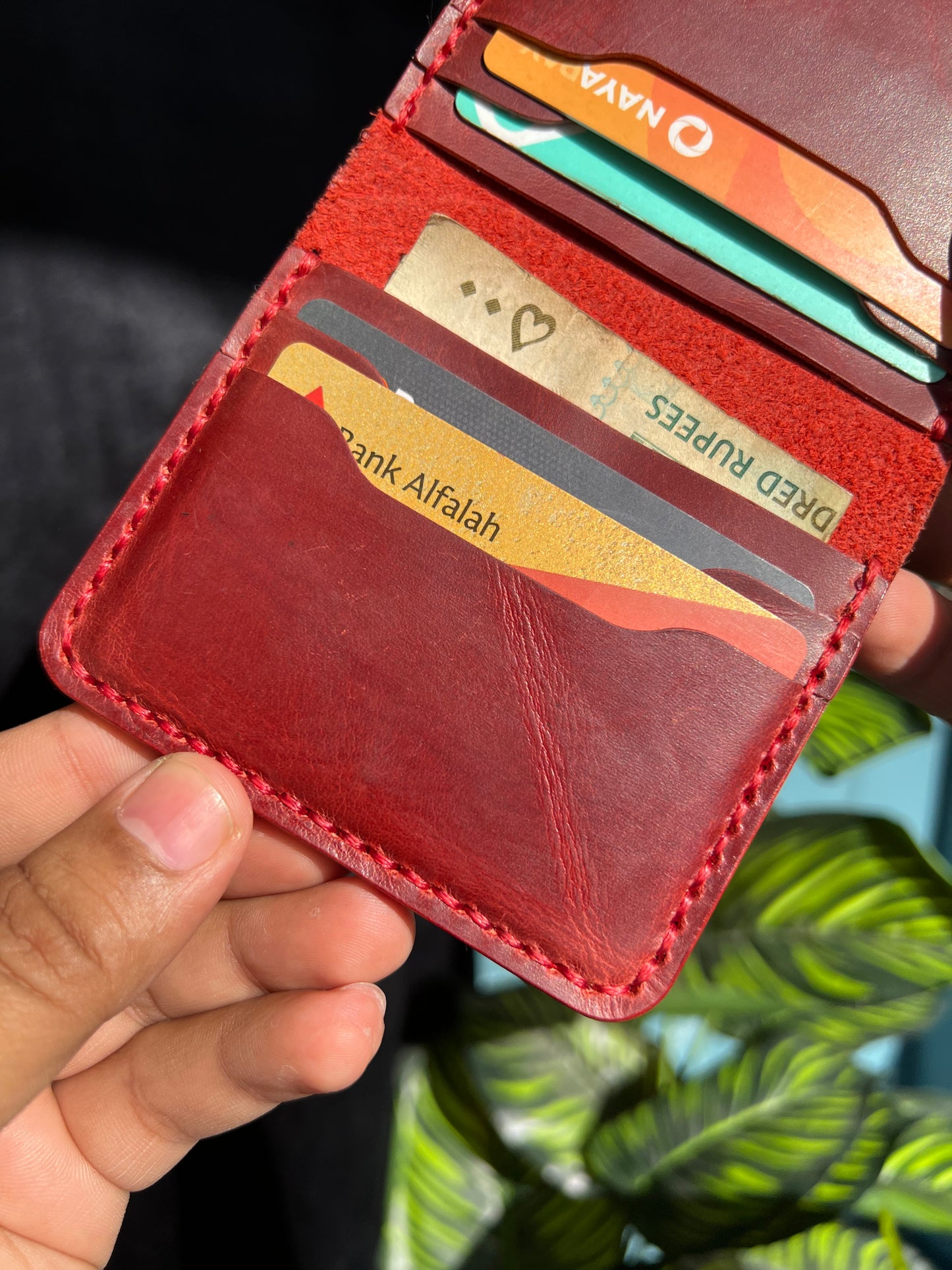 Pure Leather (Vertical Leather Card Holder)