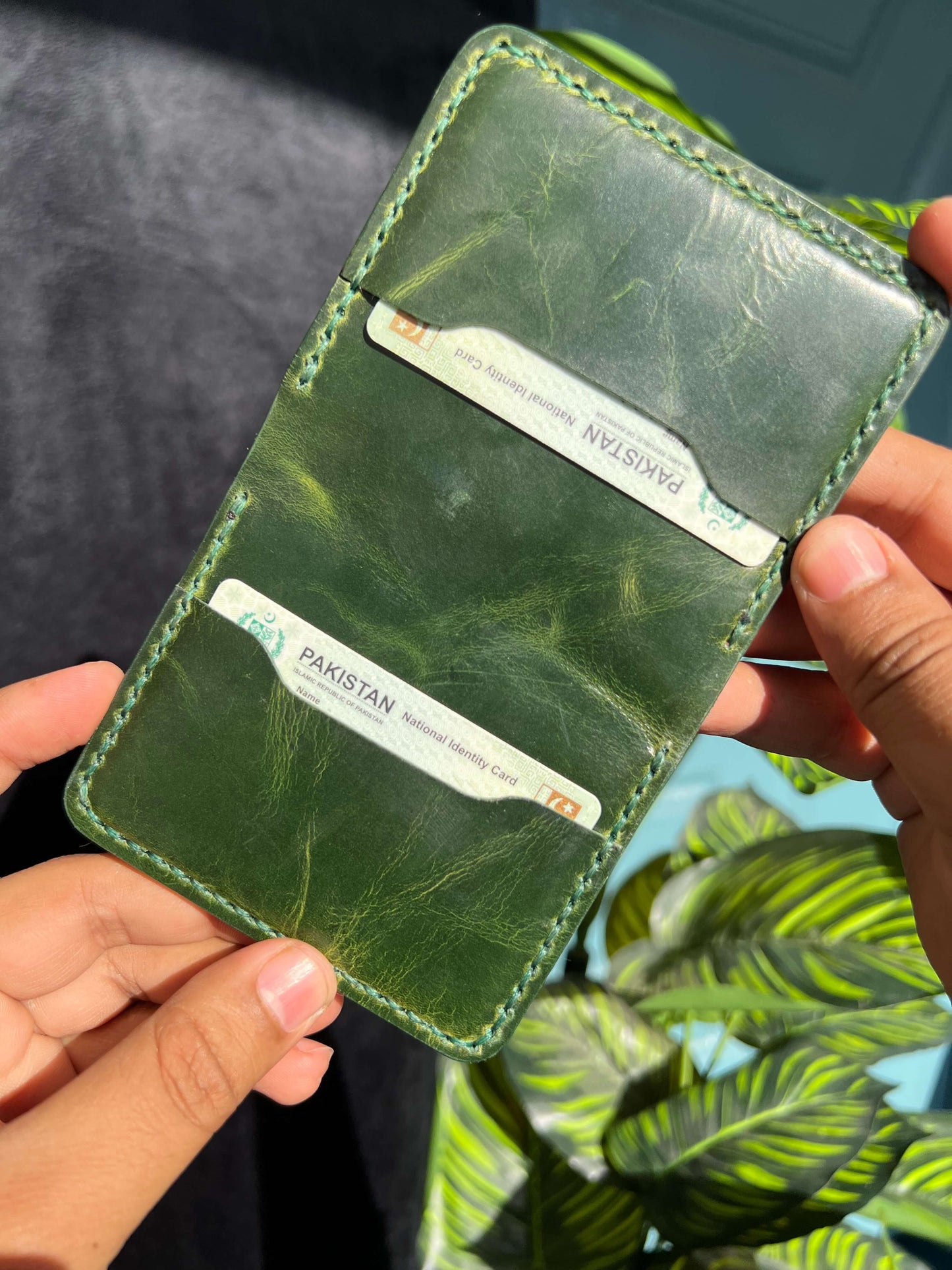 Pure Leather (Vertical Leather Card Holder)