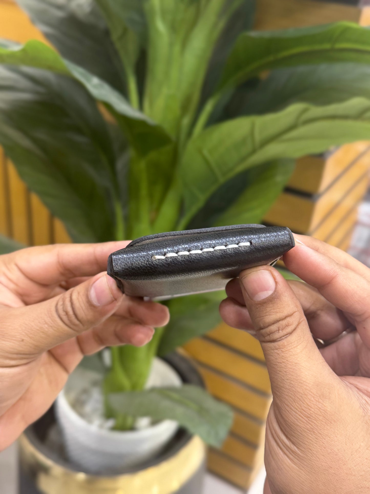 Flip Pure Leather Wallet