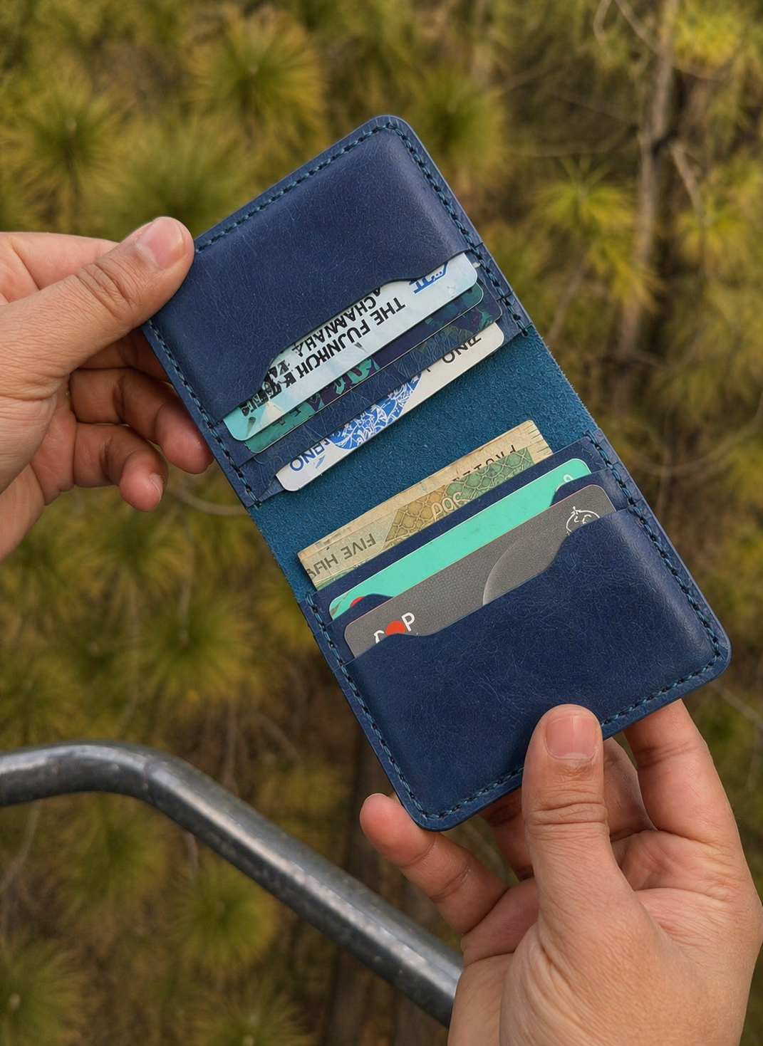 Pure Leather (Vertical Leather Card Holder)